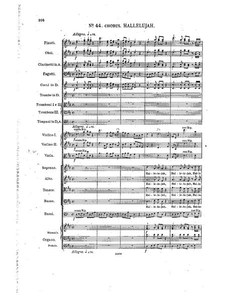 Hallelujah Chorus Sheet Music by George Frideric Handel | nkoda | Free ...