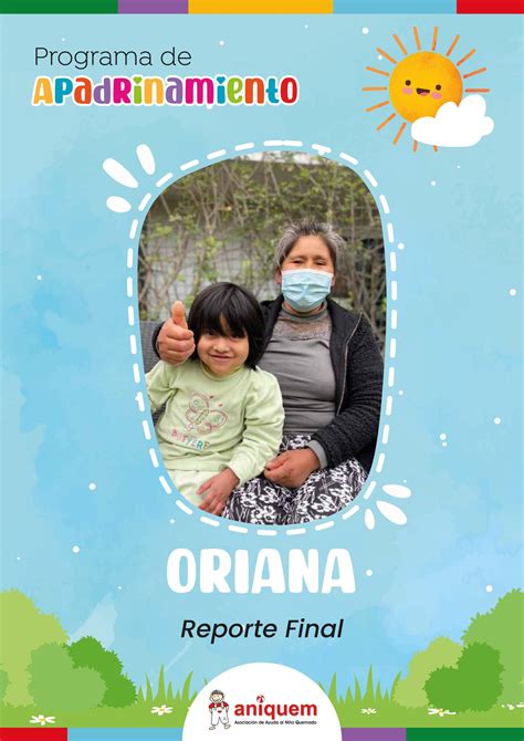 Reporte Final Oriana By Aniquem Issuu