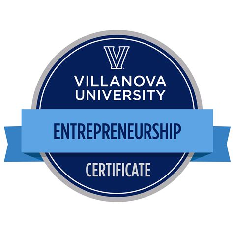 Entrepreneurship Certificate - Credly