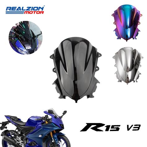 Realzion Motor For Yamaha R V High Windshield Double Bubble Cowling