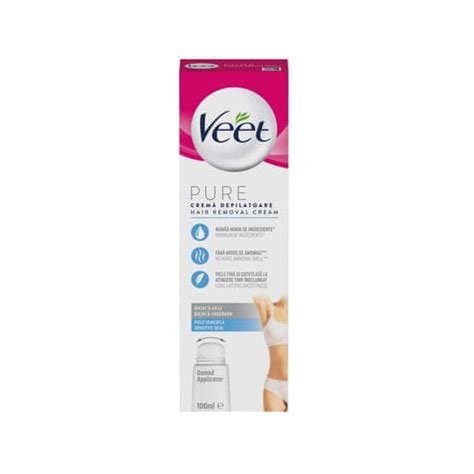 Veet Krema Za Depilaciju Pure Bikini Under 100 Ml MALL HR