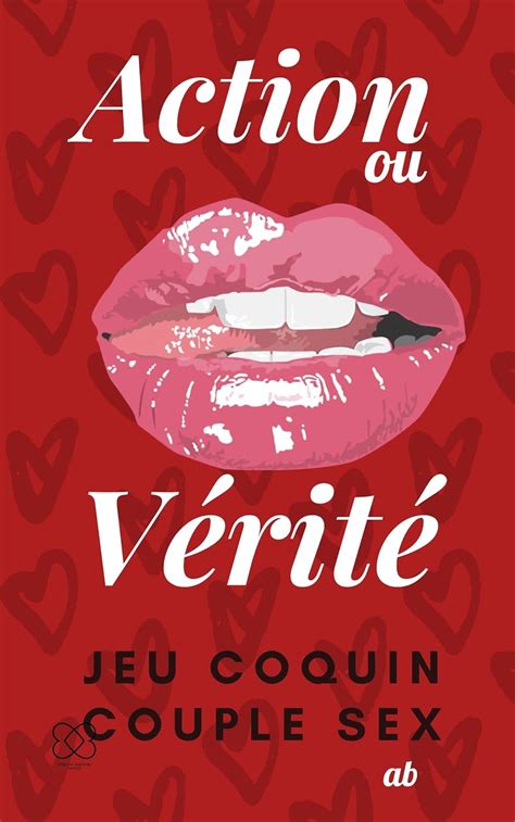 Action ou Vérité Jeu Coquin Couple Sex Livre Adulte Erotique Un Cadeau Intrigant pour Hommes