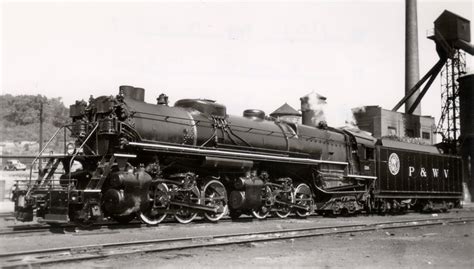 Pittsburgh West Virginia Railway Locomotive No 1102 Demolished