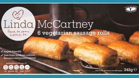 Linda McCartney VEGAN Sausage Rolls Food Review YouTube