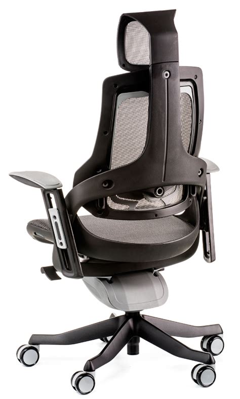 Геймерское кресло с высокой спинкой сетка Special4you WAU Charcoal ...