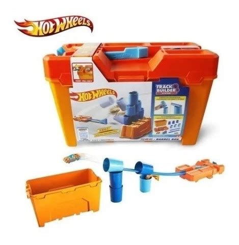Pistas Hot Wheels Track Builder Caja De Acrobacias Envío gratis