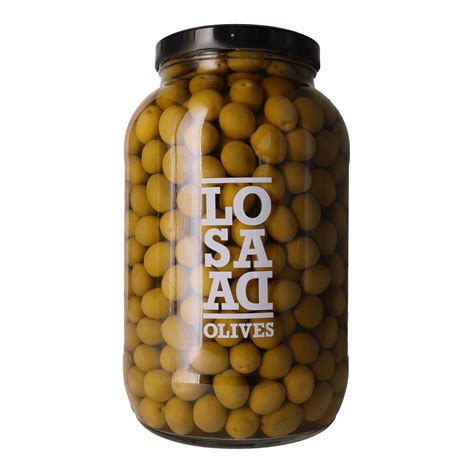 Manzanilla Olives Pitted 1 gal — Savory Gourmet