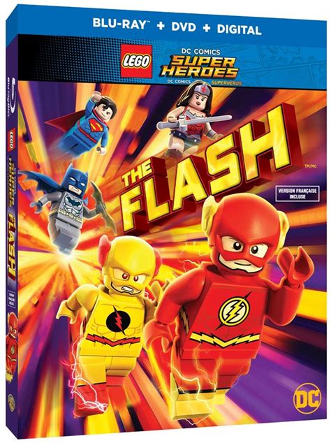 Lego Dc Comics Super Heroes The Flash Movie Large Poster