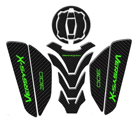 Para Adesivo De Tanque De Combust Vel Kawasaki Versys X