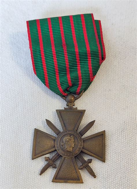 WW1 France French War Cross Croix De Guerre 1914 1917 Imi