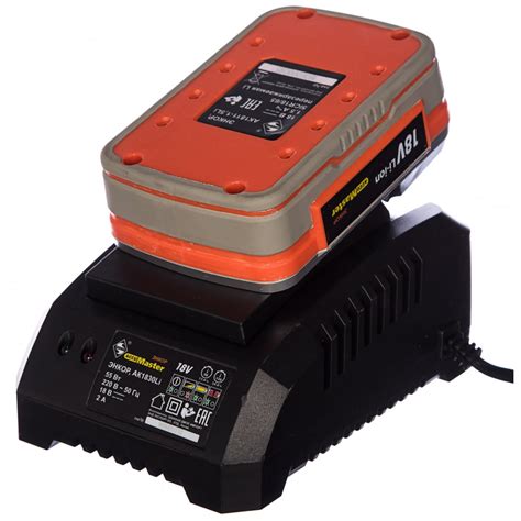 Набор аккумулятор и зарядное устройство АК1825К-1.5Li Энкор AccuMaster ...