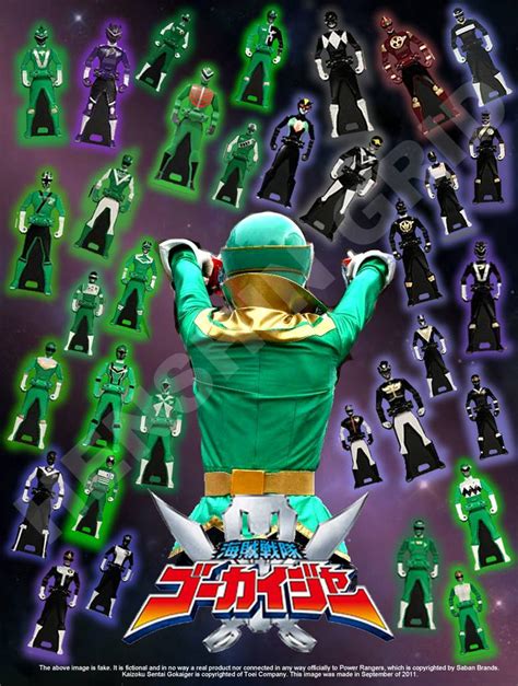 Gokai Green By Lavenderranger On Deviantart Power Rangers Super