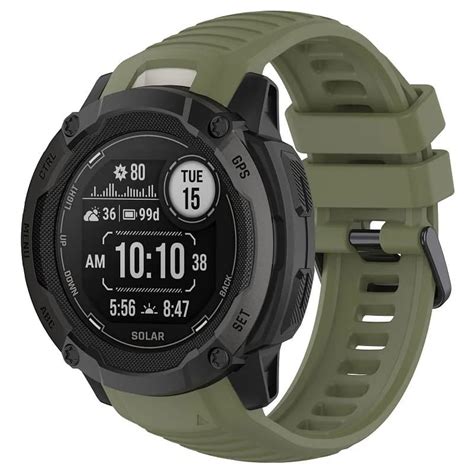 Correa Para Reloj Garmin Instinct X Solar Verde Oliva