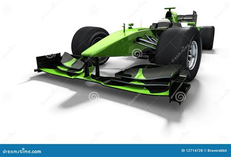 Race Car - Green And Black Royalty Free Stock Photos - Image: 12714728