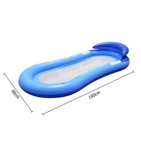 Matelas Gonflable Hamac Gonflable Pliable En Pvc Lit Balan Oire