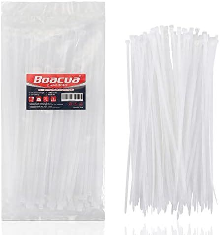 Amazon ECRABONE Zip Ties Assorted Sizes 6 8 Inch 500 Pack White