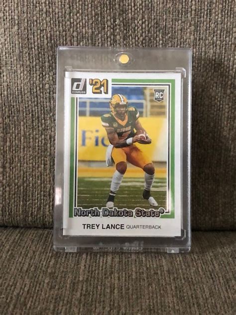 Trey Lance Rookie Card Etsy