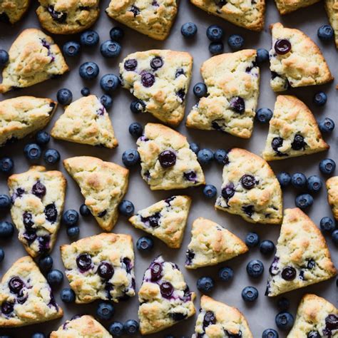 Lemon Blueberry Scones Recipe