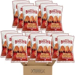 Amazon Boulder Canyon Kettle Chips Hickory Barbecue Bulk Pack