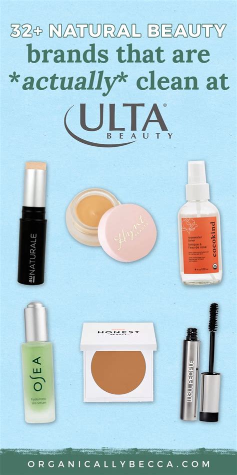 30 Clean Beauty Brands To Buy At Ulta • Organically Becca Non Toxic