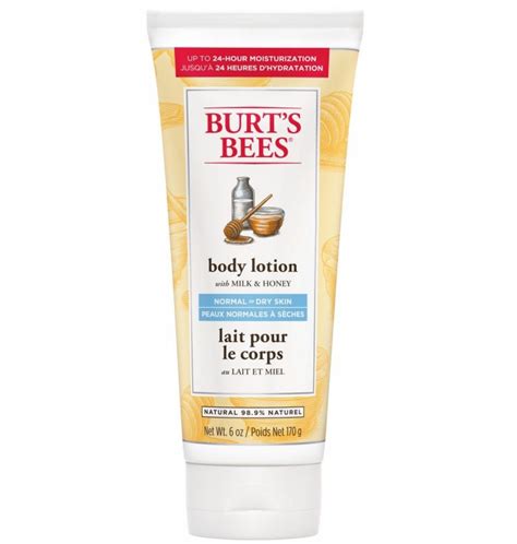 Burts Bees Body Lotion With Milk And Honey 170g Normal To Dry Skin Sparkle And Shimmer