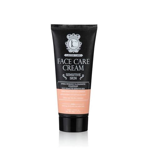 LAVISH CARE Крем для чувствительной кожи лица Face Care Cream Sensitive ...