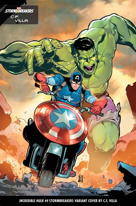 Marvel S Stormbreakers Unleash Captain America Variant Covers