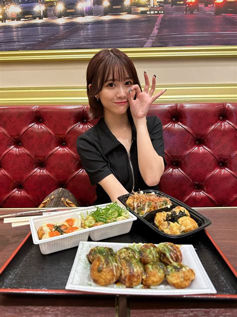 鎌田彩樺 スパガ On Twitter おはよ〜昨日タコさんヘアでタコ焼きたべた🐙 本日はヨドバシ梅田にてリリイベです🎀 1部 13