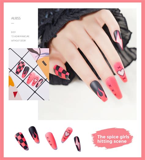 Luxury Designed Reusable Pink Nude False Nails Short Custom Acrylic Press On Nails Artificial