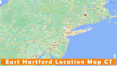 East Hartford Connecticut Map and East Hartford Connecticut Satellite Image