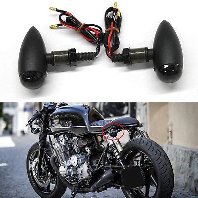 Universal Cafe Racer Bobber Chopper Motorcycle Turn Signals Indicator