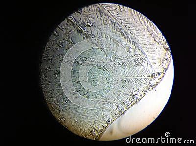 Salt Crystal In Microscope Royalty Free Stock Photo - Image: 36040935