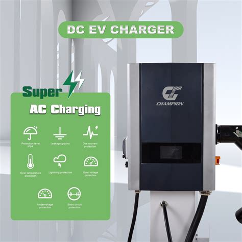 Gbt Kw Wall Mounted Dc Ev Charger Optional Ocpp Smart Fast Ev