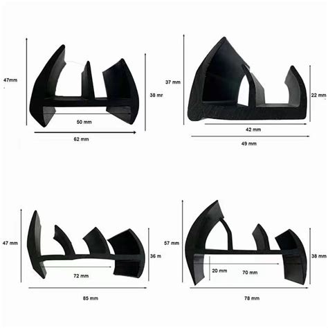 Dry Cargo Shipping Container EPDM Rubber Profile Door Seal Gasket