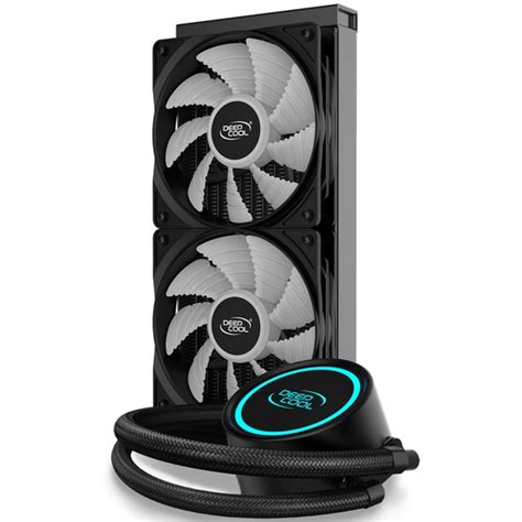 DeepCool Gammaxx L240 V2 240mm, Wasserkühlung schwarz