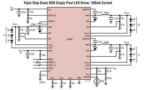 LT3597 60V Triple Step Down LED Driver BDTIC A Leading Distributor