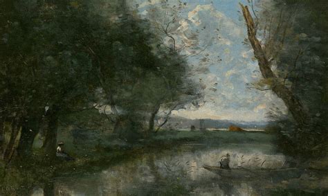 Landscape Painting By Jean Baptiste Camille Corot