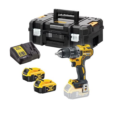 Dewalt Dcd P V Xr Brushless Compact Drill Driver With X Ah