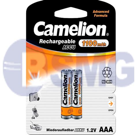 Camelion დასატენი აკუმულატორი Ni-MH, AA ზომა, 2700 მა/სთ, 2ც-შეკვრა, NH ...