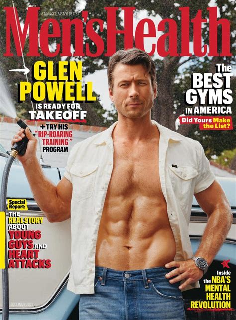 Glen Powell Strips Naked For Cover Shoot When I Love I Love Hard