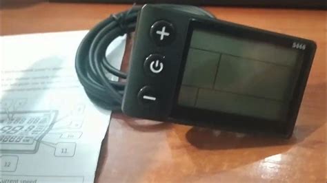 LCD дисплей SW S866 24, 36, 48V для электровелосипеда влагозащищенный ...