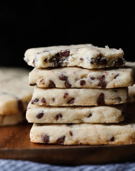 Chocolate Chip Shortbread An Easy Twist On A Classic Cookie