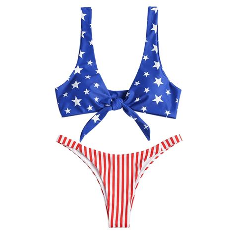 Red White And Blue Bikini Set Red White Blue Bikini Blue Bikini Set My XXX Hot Girl