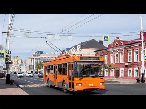 Второй троллейбусный выпуск. Оранжевый троллейбус. - YouTube