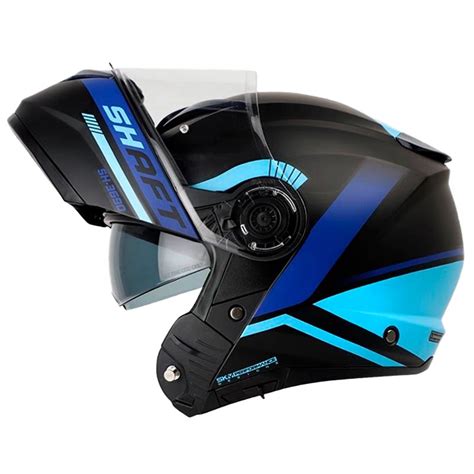 Casco Shaft 3690Dv Upper Negro Azul Navy ZONABIKER LA 21