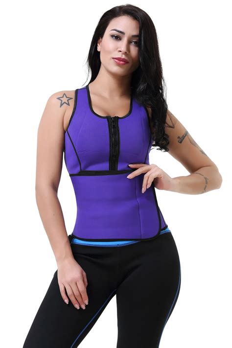Wholesale Hot Heated Sauna Women Sweat Body Shaper Tummy Stomach Neoprene Waist Trimmer Shapers