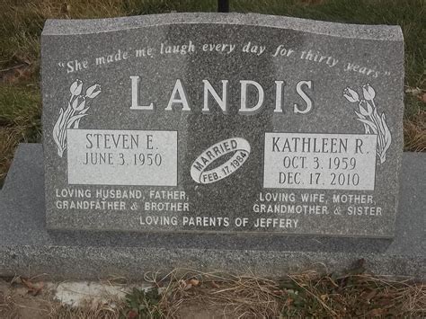 Kathleen Rae Behrens Landis 1959 2010 Find A Grave Memorial