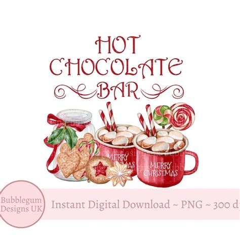 Hot Cocoa Sign Svg Etsy