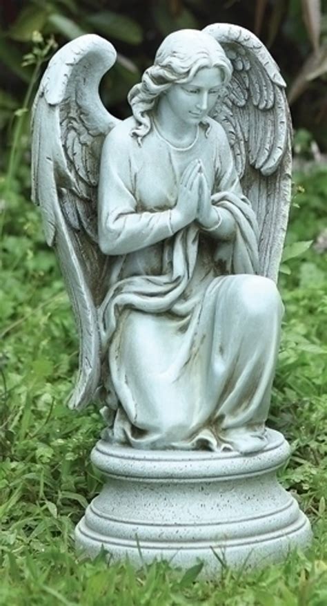 Praying and Kneeling Angel Garden Statue - Order Online!