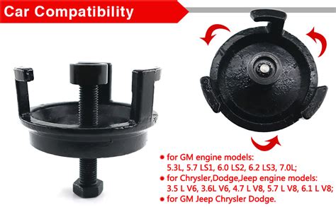 Amazon Gm Harmonic Balancer Puller Ls Crank Pulley Puller